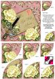 Lemon Roses Pink Get Well Soon 6in Duo Corner Stacker