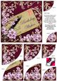 Lilac Blossom Hpink Birthday Wishes 6in Duo Corner Stacker