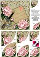 Pink Roses Lilac If Friends Were - 6in Duo Corner Stacker
