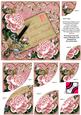 Pink Roses Pink If Friends Were - 6in Duo Corner Stacker