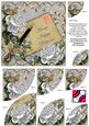 Silver Roses Many Happy Returns 6in Duo Corner Stacker