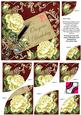 Lemon Roses Red on Your Birthday 6in Duo Corner Stacker