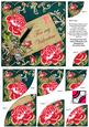 Red Rose Teal for My Valentine 6in Duo Corner Stacker