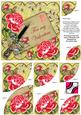 Red Rose Lemon for My Valentine 6in Duo Corner Stacker