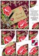 Red Rose Hot Pink for My Valentine 6in Duo Corner Stacker