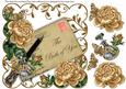 Coffee Roses the Both of You Ink Saver 8in Decoupage Topper