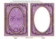 Lilac Metallic 80 Birthday 7x5in Shaker Frame and Base