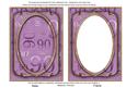 Lilac Metallic 90 Birthday 7x5in Shaker Frame and Base