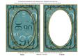 Dusky Teal Metallic 90 Birthday 7x5in Shaker Frame and Base
