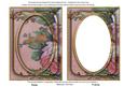 Dusky Pink Grunge Oil Paint Rose 7x5in Shaker Base and Frame
