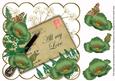 Olive Poppy All My Love Ink Saver 8in Decoupage Topper