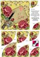 Dpink Roses Lemon 35 Today 6in Duo Corner Stacker