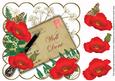 Red Poppy Well Done Ink Saver 8in Decoupage Topper