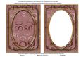 Dusky Pink Metallic 80 Birthday 7x5in Shaker Frame and Base