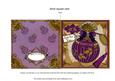 Amethyst Perfume 40th Birthday Folded Picture Card