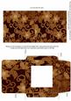 Vintage Tea All Over Floral Midi Card and Envelope Sheet