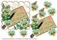 Mint Pansy a Day to Remember Ink Saver 6in Step by Step
