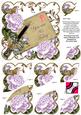 Lilac Roses 80 Today Ink Saver 6in Duo Corner Stacker