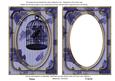Dark Blue Birdcage Paint 7x5in Shaker Base and Frame