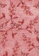 Red Vintage Sweet Peas A4 Backing Paper