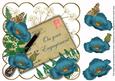 Teal Poppy Your Engagement Ink Saver 8in Scallop Topper