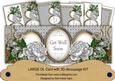 Silver Rose Get Well Soon Large Dl Decoupage Card Kit