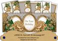 Coffee Rose on Your Birthday Large Dl Decoupage Card Kit