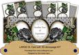 Black Rose Year of Experience Large Dl Decoupage Card Kit