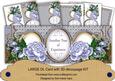 P Blue Rose Year of Experience Large Dl Decoupage Card Kit