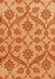 Burnt Orange Floral Entwined Embossed A4 Backing Paper