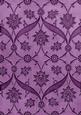 Purple Floral Entwined Embossed A4 Backing Paper