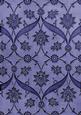 Dark Blue Floral Entwined Embossed A4 Backing Paper