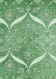 Mint Green Entwined Glitter Floral A4 Backing Paper