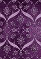 Purple Entwined Glitter Floral A4 Backing Paper