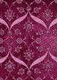 Cerise Entwined Glitter Floral A4 Backing Paper