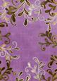 Purple Coloured Gold Swirls A4 Backing Paper