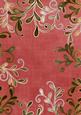 Dark Red Coloured Gold Swirls A4 Backing Paper