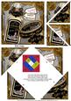 Mens Aftershave 21st Gift Set 5in Spiral Triangle Stacker