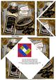 Mens Aftershave 40th Gift Set 5in Spiral Triangle Stacker