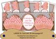 Pink Cupcakes Minute on Lips! Large Dl Card Kit
