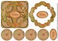 Borange Multi Mix Mother 3D Rosette Decoupage Card Front