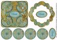 Dteal Multi Mix Bride 3D Rosette Decoupage Card Front