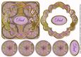 Lilac Multi Mix Dad 3D Rosette Decoupage Card Front