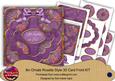 Dpurple Sweetpea Life Begins at 70! 8in 3D Rosette Kit