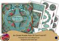 Dteal Sweetpea Life Begins at 50! 8in 3D Rosette Kit