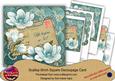 Teal Magnolia Life Begins at 50! Xtreme 8in Decoupage Kit