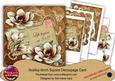 Choco Magnolia Life Begins at 70! Xtreme 8in Decoupage Kit