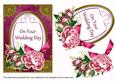 Cerise Rose Your Wedding Day 7x5in Floral Step by Step