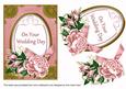 Pink Rose Your Wedding Day 7x5in Floral Step by Step