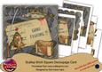 Fishing Black Gone Fishing 8in Xtreme Decoupage Kit